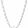 Necklaces | Silpada Silpada 'Thoreau' Multi-Strand Bead Necklace In Sterling Silver,