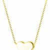 Necklaces | SLUYNZ Sluynz Genuine 925 Sterling Silver Tiny Love Heart Pendant Necklace For Women Teens Simple Sweet Heart Choker Necklace