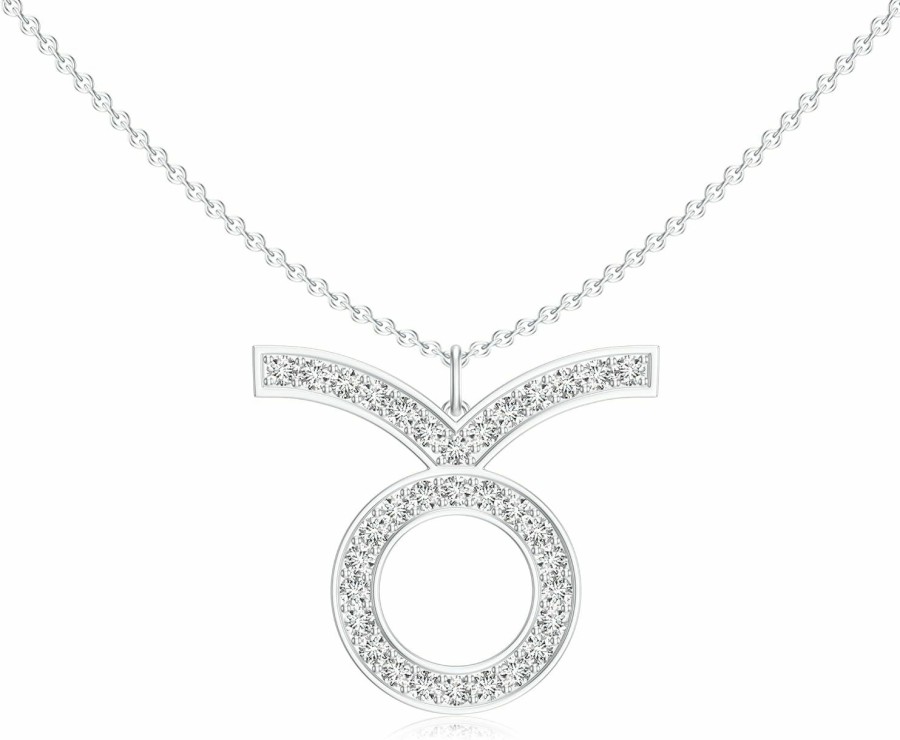 Necklaces | ANAKHA Anakha Taurus Zodiac Pendant Necklace For Women Girls, In Sterling Silver / 14K Solid Gold/Platinum