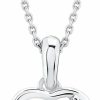 Necklaces | Zen Diamond Zen Diamond Pendant Necklaces - 0.01 To 0.16 Carat Certified Diamond Necklace - 14K Gold Necklace With Jewelry Box - Gifts For Women (17.7 Inch / 45 Cm)