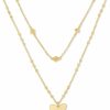 Necklaces | Kendra Scott Kendra Scott Ari Heart Multistrand Necklace, Fashion Jewelry For Women