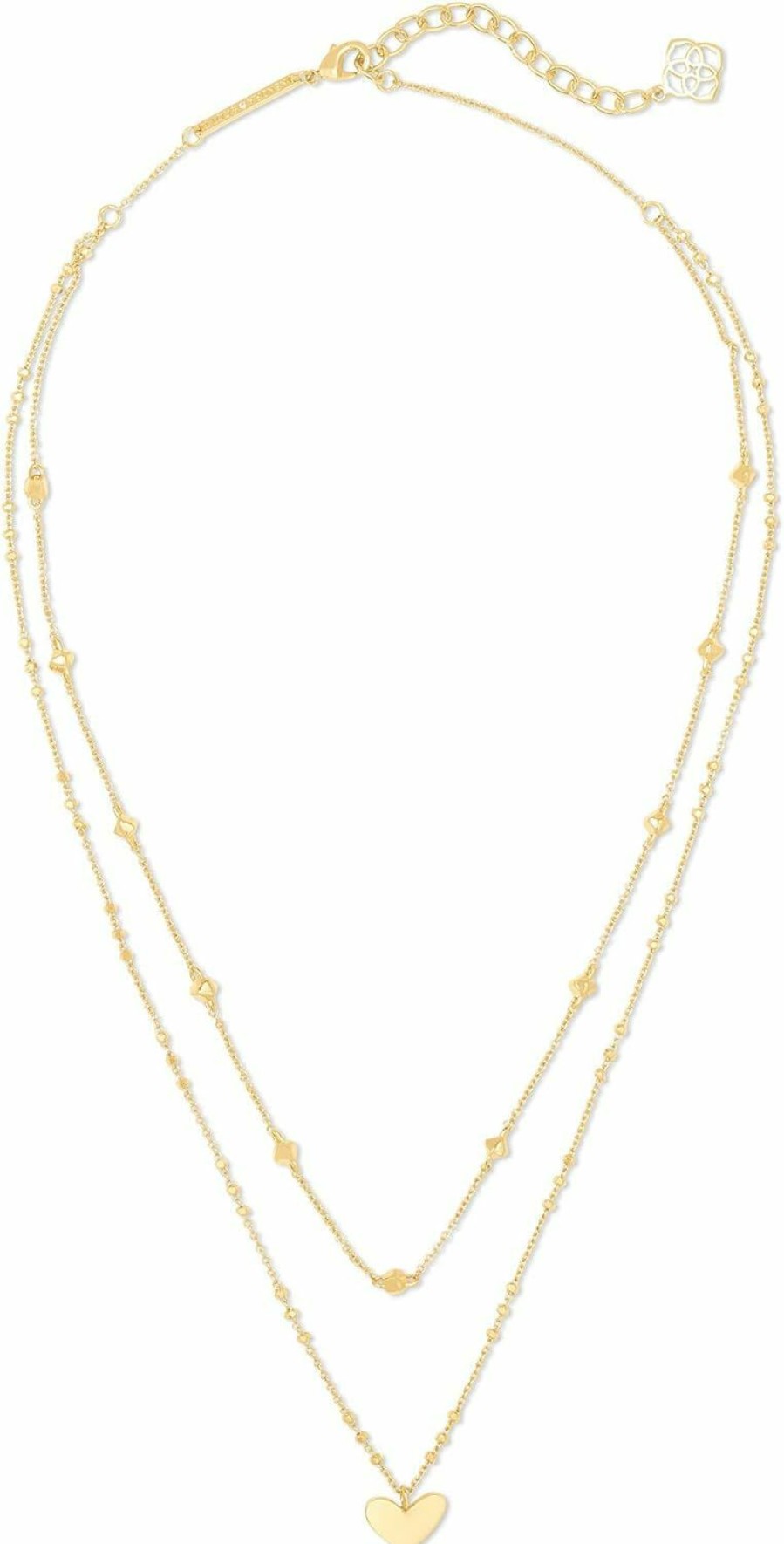 Necklaces | Kendra Scott Kendra Scott Ari Heart Multistrand Necklace, Fashion Jewelry For Women