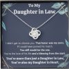 Necklaces | OC9 Gifts Daughter In Law Necklace Gift From Mother In Law To My Daughter In Law Honor Pendant Jewelry With Message Card And Gift Box. Surprise Gift For Daughter In Law. Daughter In Law Gift. Necklace For