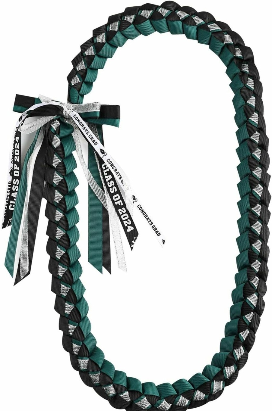 Necklaces | TFTAFAN Tftafan Graduation Ribbon Lei Graduation Leis Necklace Class Of 2024 Graduation Necklace Braided Necklace Graduation Gift Party Accessories For Women And Men