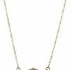 Necklaces | Kooljewelry Kooljewelry 14K Yellow Gold Claddagh Necklace (Adjusts To 16 Or 18 Inch)