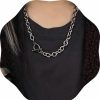 Necklaces | YERTTER Yertter Dainty Unique Punk Layering Chain Choker Necklace Boho Jewelry Set Layered Pendant Statement Chunky Chain Necklace For Women Man