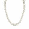 Necklaces | The Pearl Source The Pearl Source White Freshwater Cultured Pearl Necklace For Women In 20 Inch Length With 14K Gold And Aaa Quality