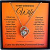 Necklaces | OC9 Gifts Gifts For Wife Birthday Gifts From Husband Necklace Valentines Day Find You Sooner Jewelry Box Pendant Personalized Custom Made Romantic Gift For My Best Wife Ever