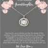 Necklaces | Winigolfe Design To Our Granddaughter Necklace From Grandparents, Gifts For Granddaughter, Jewelry For Granddaughter, Granddaughter Necklace Sterling Silver, Necklaces For Granddaughter From Both Grandparents