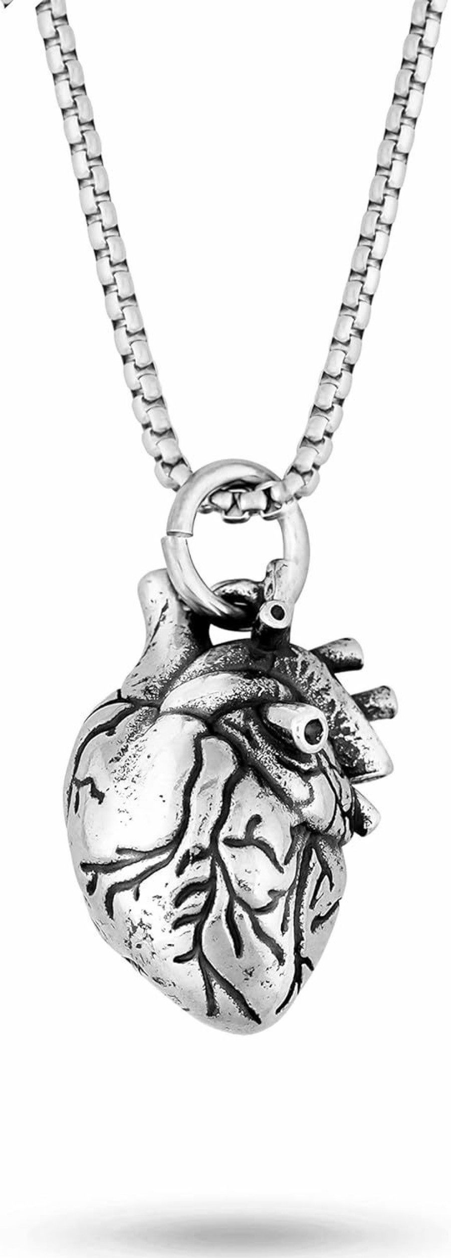 Necklaces | Sacina Sacina Gothic Anatomical Heart Necklace, Gothic Necklace, Goth Necklace, Punk Necklace, Halloween Necklace, Christmas New Year Jewelry Gift For Women