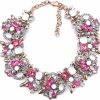 Necklaces | Zthread Zthread Bib Statement Necklace Colorful Glass Crystal Collar Choker Necklace For Women Fashion Accessories