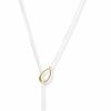 Necklaces | Lucky Brand Lucky Brand Two-Tone Teardrop 28\" Lariat Necklace