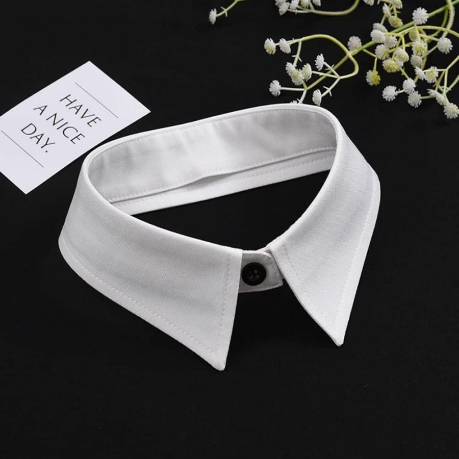 Necklaces | Huliyhus Huliyhus Fake Collar Detachable Dickey Collar Lapel Choker Peter Pan Necklace False Collar And Wrist Cuffs Detachable False Sleeves (Type 1), One Size