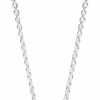 Necklaces | Pandora Pandora Round Sparkle Halo Necklace - Adjustable Necklace With Lobster Clasp - Jewelry For Women - Sterling Silver & Cubic Zirconia - 17.7\", With Gift Box