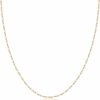 Necklaces | PORI JEWELERS Pori Jewelers 10K Solid Gold 2.0Mm Diamond Cut Mirror Chain Necklace Or Anklet - Uni Sizes 10\"-30\" - Yellow, White, Rose Or 3 Tone