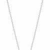 Necklaces | Amazon Collection Amazon Collection 14K Gold Adjustable Prong Set Round-Cut Diamond Pendant