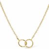 Necklaces | Ana Luisa Ana Luisa Sam Interlocking Circles Necklace - 14K Gold Plated Chain - Hypoallergenic, Water-Resistant & Tarnish-Free Necklace - 14K Gold Necklace - Perfect Everyday Necklace