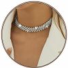 Necklaces | JEAIRTS Jeairts Rhinestone Choker Necklace Silver Multi-Row Crystal Chokers Sparkly Rhinestone Neck Chain Party Prom Necklaces Jewelry For Women And Girls