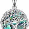 Necklaces | YFN Yfn Tree Of Life Necklace Sterling Silver Celtic Tree Of Life Pendant Jewelry Gifts For Women Men Girls