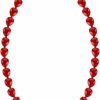 Necklaces | Karenhi Karenhi Graduation Kukui Nut Lei Necklace 47 Inch Class Of 2024 Kukui Lei Chunky Hawaiian Lei 2024 Graduation Gift Luau Party Accessories For Adults Women Men