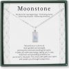 Necklaces | HOPE LOVE SHINE Hope Love Shine New Beginnings Rainbow Moonstone Sterling Silver Necklace For Women