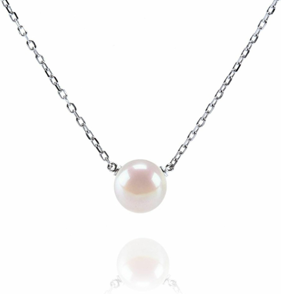 Necklaces | PAVOI Pavoi Handpicked Aaa+ Freshwater Cultured Single Pearl Necklace Pendant | Gold Necklaces For Women