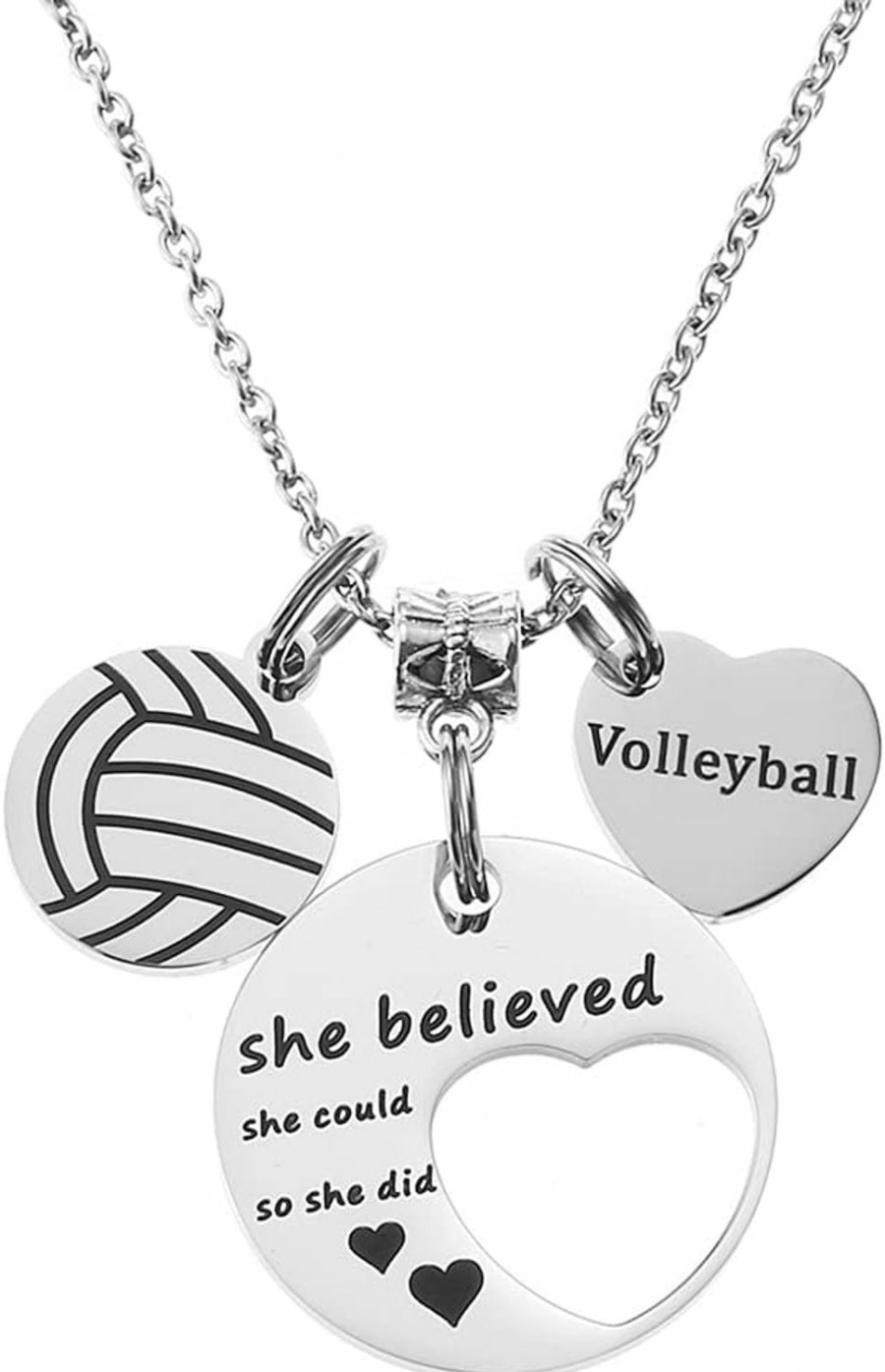 Necklaces | FYXYZ Fyxyz Volleyball Gifts Volleyball Pendant Necklace For Women Sport Necklace