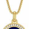 Necklaces | LOVE BEAR Love Bear Evil Eye Pendant Necklace,S925 Sterling Silver 14K Gold Plated,Protection Jewelry For Women Girl