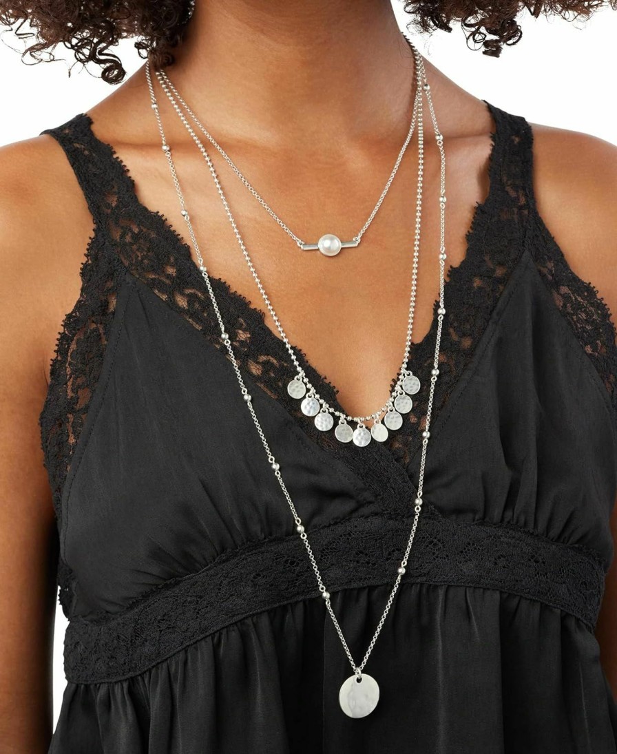 Necklaces | Lucky Brand Lucky Brand Lucky Layer Pearl Necklace