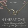 Necklaces | EFYTAL Efytal Mother'S Day Gifts For Grandma, 3 Generations Necklace, Mothers Day Gift Ideas For Grandmother, Mother'S Day Necklace|Jewelry, Grandma Birthday Gifts, Nana Necklace