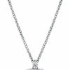 Necklaces | BERRICLE Berricle Sterling Silver Cross Cubic Zirconia Cz Fashion Pendant Necklace For Women, Rhodium Plated