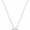 Necklaces | Amazon Essentials Amazon Essentials Sterling Silver Gemstone Butterfly Pendant Necklace, 18\" (Previously Amazon Collection)