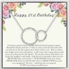 Necklaces | AM ANNIS MUNN Am Annis Munn 21St Birthday Gifts For Her, 925 Sterling Silver Necklaces For Women 21St Birthday Gifts For Women Daughter Gitfs From Mom, Gifts For Sisters From Sisters