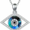 Necklaces | PEIMKO Peimko Evil Eye Pendant Necklace 925 Sterling Silver Greek Protection Jewelry For Women