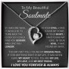 Necklaces | Chiside To My Beautiful Soulmate Necklace For Women, Necklace For Wife From Husband, Girlfriend Necklace From Boyfriend, Wife Birthday Gifts From Husband, Gifts Boxes For Women, Soulmate Necklace For Her