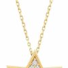 Necklaces | GELIN Star Of David Necklace In 14K Solid Gold | Jewish Star Pendant Necklace In 14K Gold | Celestial Jewelry, 18\"