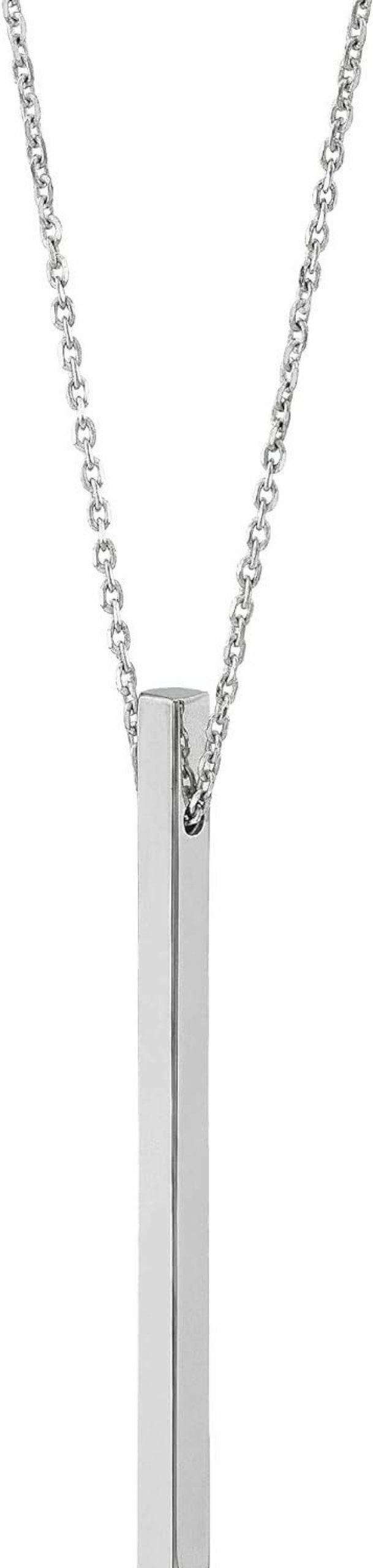 Necklaces | Silpada Silpada 'Minimalist' Vertical Bar Pendant In Sterling Silver