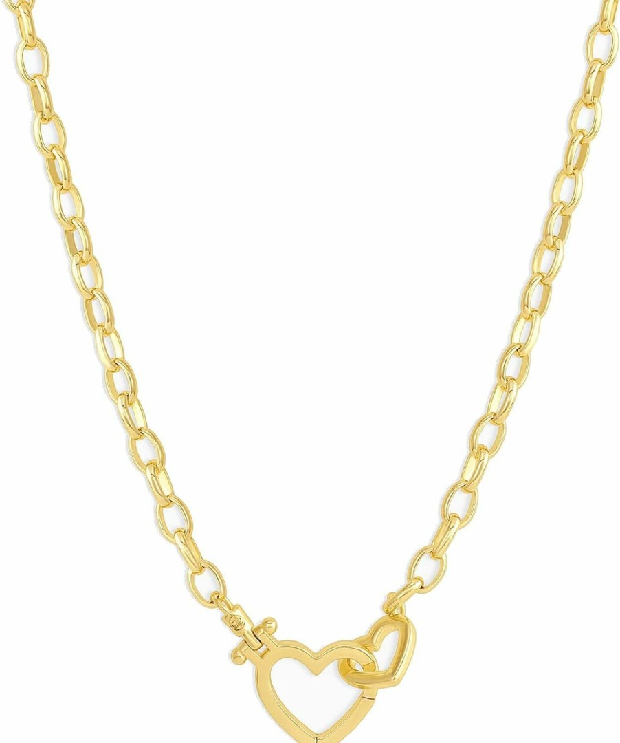 Necklaces | gorjana Gorjana Women'S Parker Heart Necklace