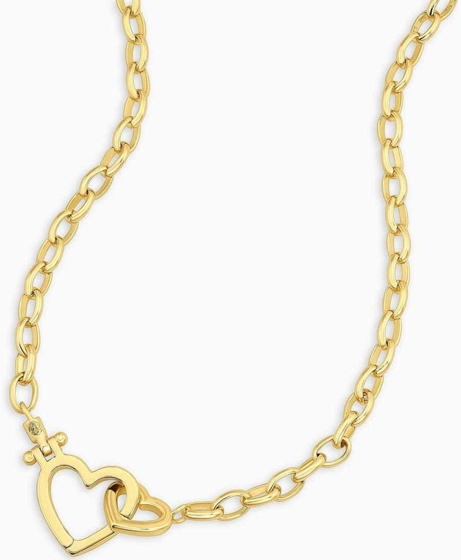 Necklaces | gorjana Gorjana Women'S Parker Heart Necklace