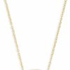 Necklaces | Kendra Scott Kendra Scott Elisa Pendant Necklace For Women, Fashion Jewelry, 14K Gold-Plated