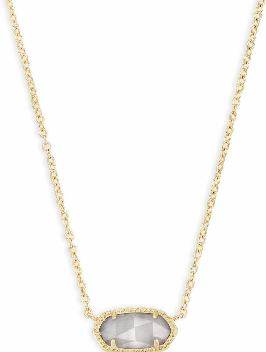 Necklaces | Kendra Scott Kendra Scott Elisa Pendant Necklace For Women, Fashion Jewelry, 14K Gold-Plated