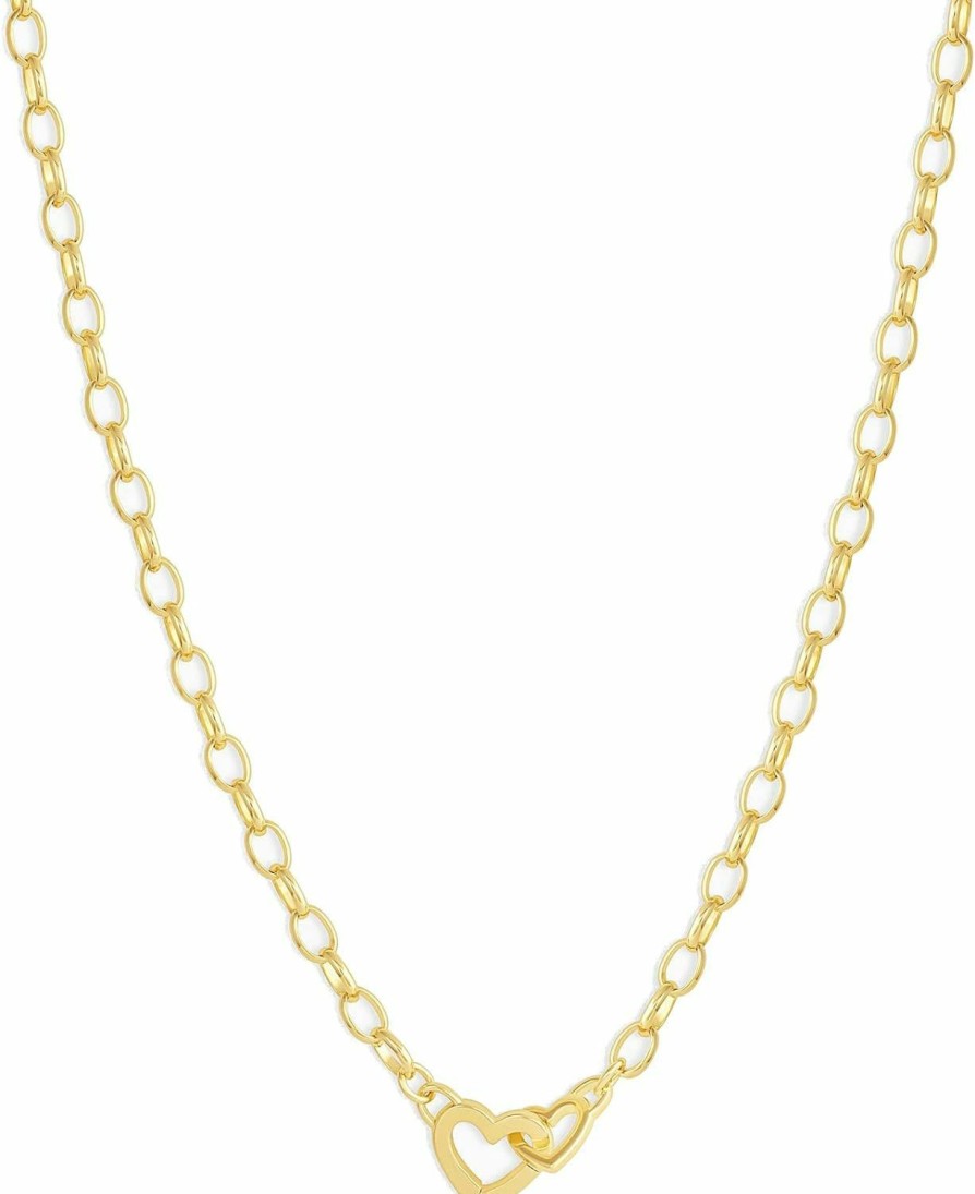 Necklaces | gorjana Gorjana Women'S Parker Heart Mini Necklace