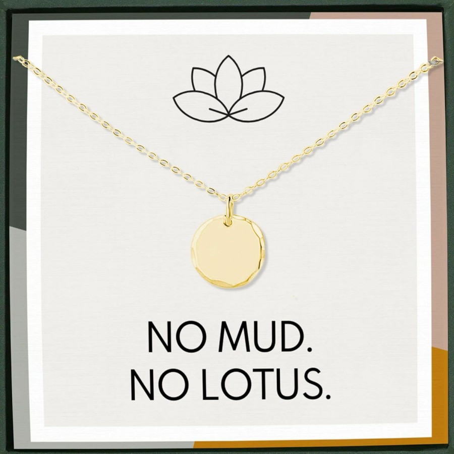 Necklaces | HOPE LOVE SHINE Hope Love Shine New Beginnings Lotus Necklace For Women - Gifts For Her - Divorce Gifts, Addiction Recovery, Aaa, Sobriety Gifts For Women, Break Up, Recovery - Lotus Pendant, Sterling Silver