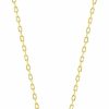 Necklaces | GELIN Diamond Solitaire Necklace | 14K Yellow Gold Necklaces For Women | 14K Solid Gold Bezel Set Pendant Necklace | Dainty Round Cut Diamond Jewelry | Gifts For Christmas, 18\"