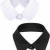 Necklaces | SATINIOR 2 Pieces Faux Collar False Lapel Detachable Blouse Collar Women'S Girls Faux False Collar Simplicity Collar, 2 Styles, Medium