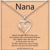 Necklaces | PINKDODO Pinkdodo Heart Cross Necklace For Women Baptism Confirmation Easter Gifts