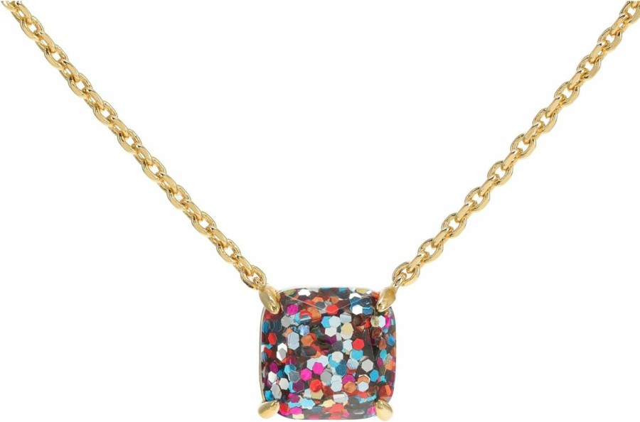 Necklaces | Kate Spade New York Kate Spade New York Pendants Mini Small Square Pendant Necklace