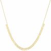 Necklaces | Jewelry Atelier Jewelry Atelier Gold Filled Cleopatra Necklace Collection 14K Yellow Gold Filled Half Collar Style Cleopatra Chain Necklace For Women (With Extension/Adjustable Chain)