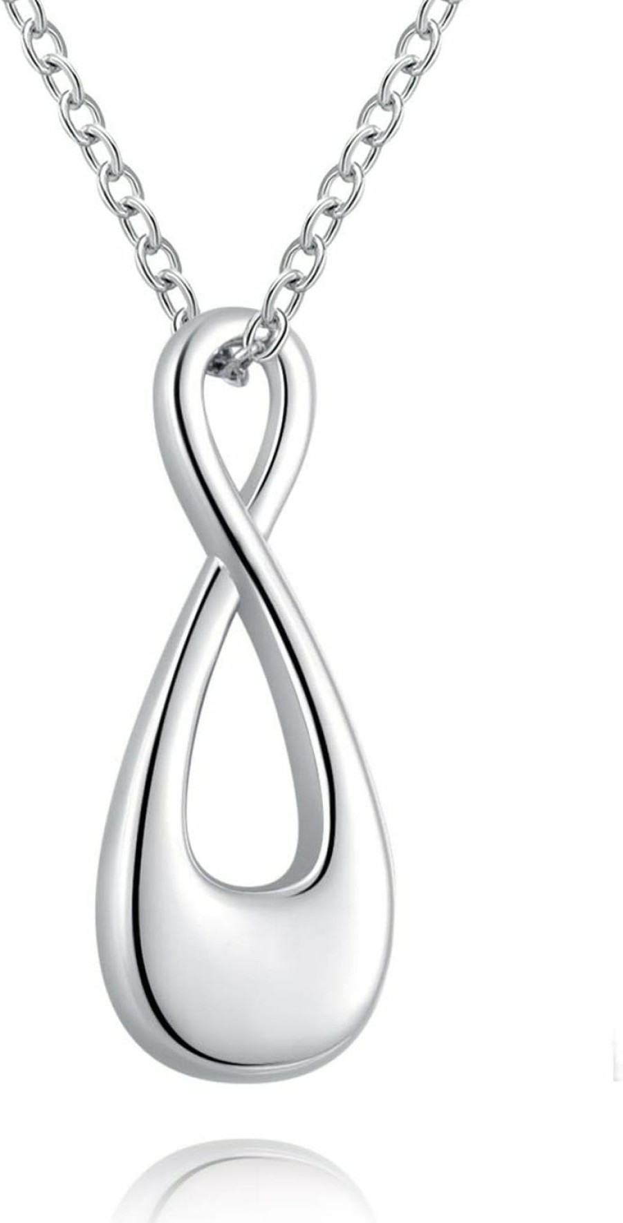 Necklaces | YWN Ywn Sterling Silver Infinity Urn Pendants Cremation Jewelry For Ashes Holder Memorial Keepsake Infinity Urn Necklace Cremation Ashes Jewelry For Human/Pet