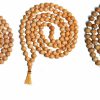 Necklaces | IS4A Is4A 8Mm Tulsi Holy Basil Prayer Beads Japa Mala Necklace Hand Knotted. Karma (108+1) Beads. Blessed & Energized Hindu Tibetan Buddhist Subha Rosary